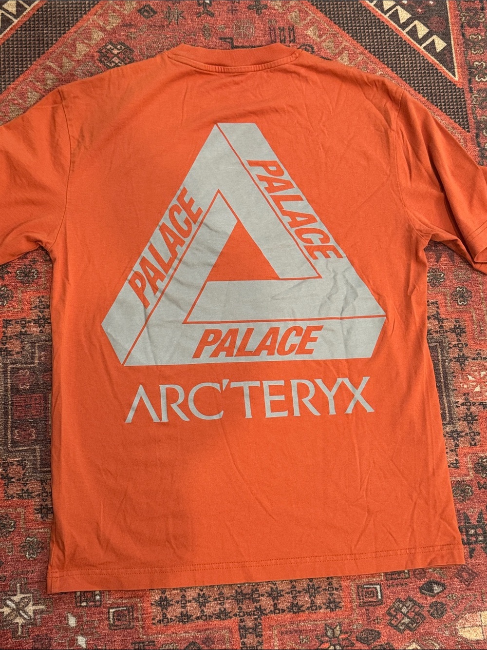 Arc'teryx and Palace Orange Short-Sleeve Crew T-Shirt